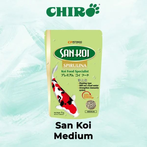 San Koi Spirulina Makanan Ikan Koi - Image 3