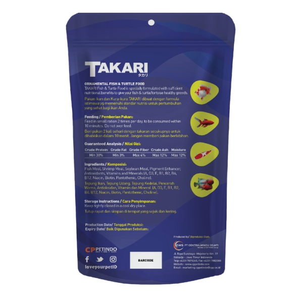 Takari Mix Makanan untuk Ikan - Image 2