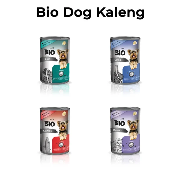 Bio Dog Wet Food Kaleng 400gr untuk Anjing