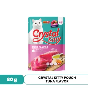 Crystal Kitty Pouch 80gr - Tuna