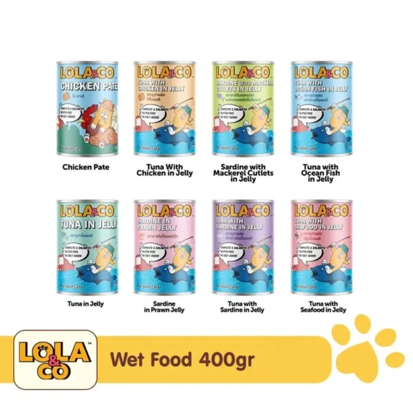 Lola & Co Wet Food Kaleng untuk Kucing