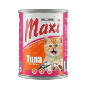 Maxi Cat Kaleng (400gr) - Kitten Tuna