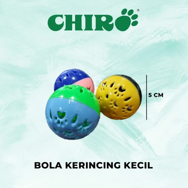 Bola Kerincing Chiro ukuran Kecil dan Besar - Image 2
