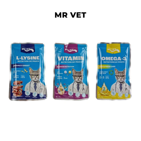 Mr Vet Wet Food dengan Multivitamin
