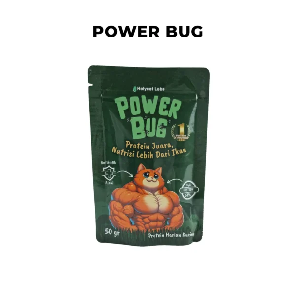 Holycat Labs Power Bug Suplemen Protein