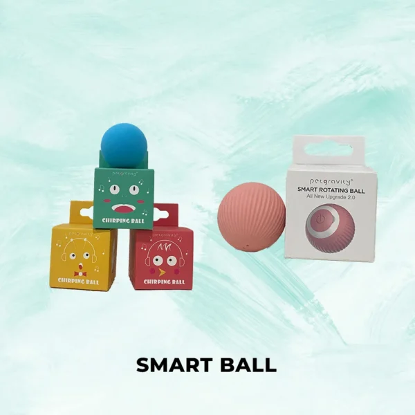 Smart Ball Mainan untuk Hewan Peliharaan