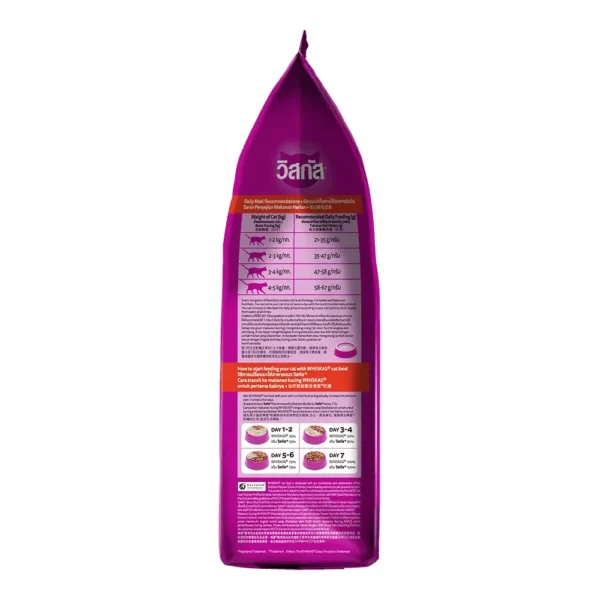 Whiskas Dry Skin & Coat rasa Ayam & Salmon - Image 2