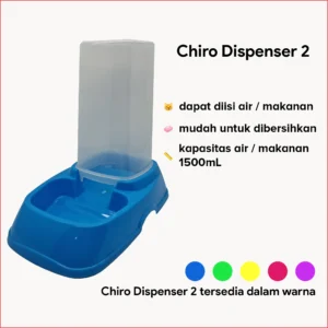 Chiro Dispenser Makanan & Air 1500mL