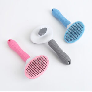 Sisir Tombol Gagang Karet Anti Selip