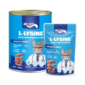 MrVet Pouch & Can L-Lysine